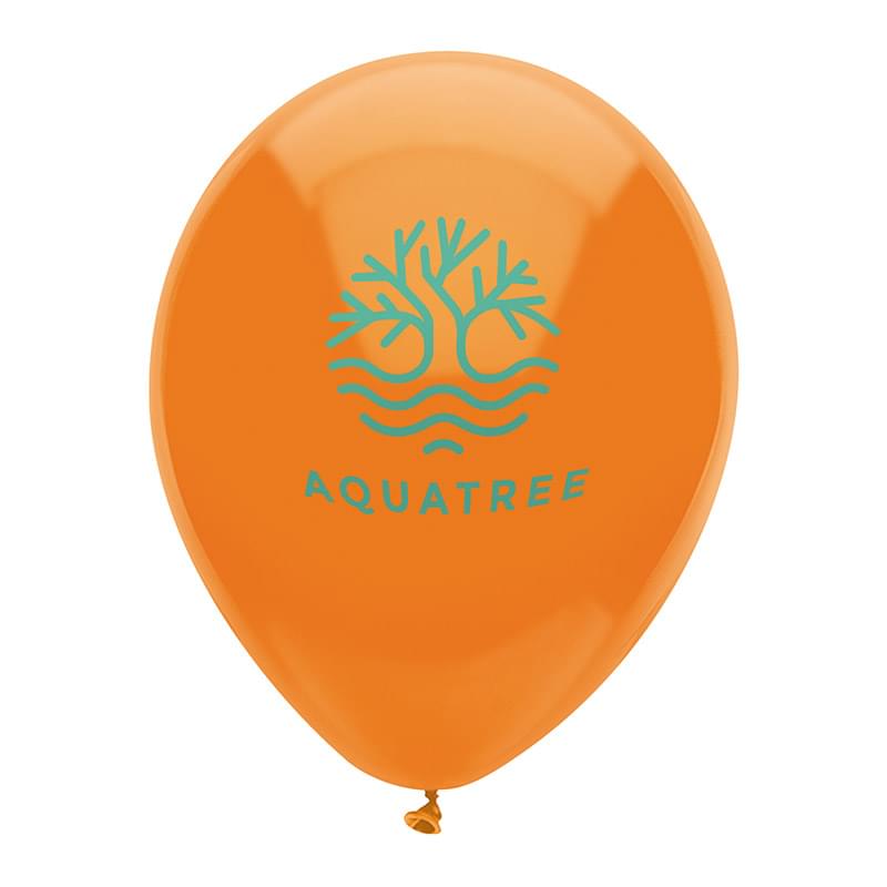 11" AdRise Basic Color Economy Line Latex Balloon