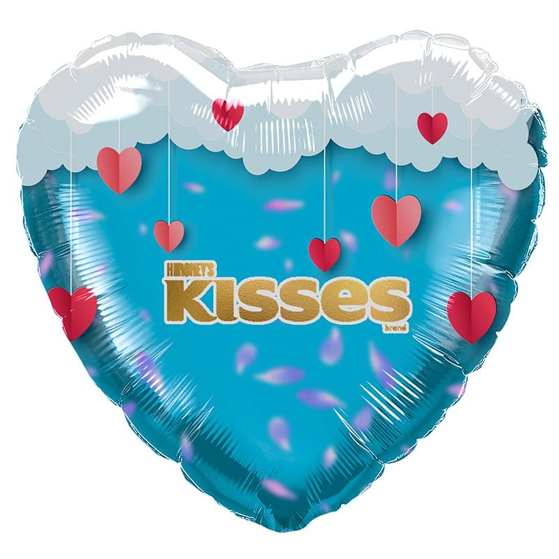 18" Round or Heart 4 and 5 Color Spot or Process Print Microfoil Balloons