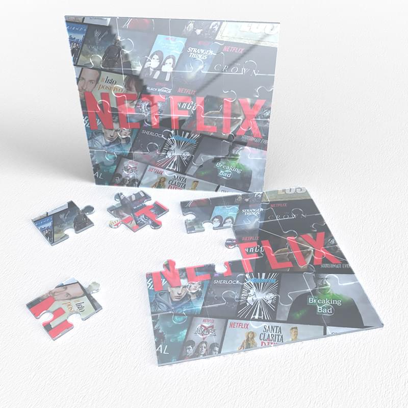 7.75" x 7.75" Acrylic Jigsaw Puzzle 1/8" Acrylic