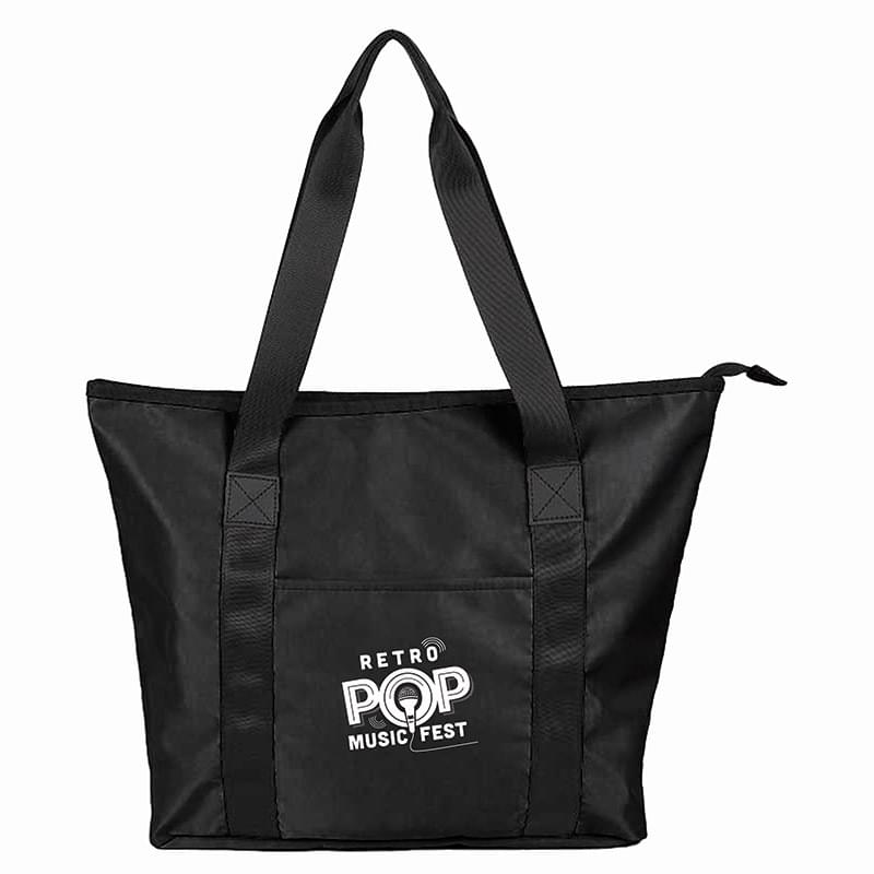 Sustainable RPET Tote With Zipper