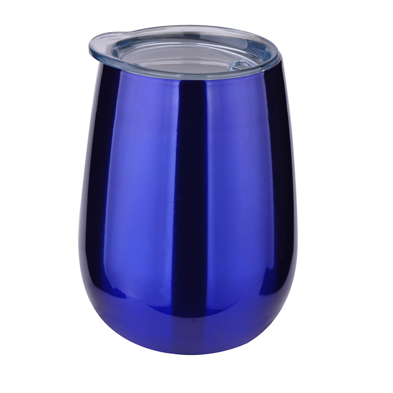 10 oz Stainless Steel Stemless Wine Glass