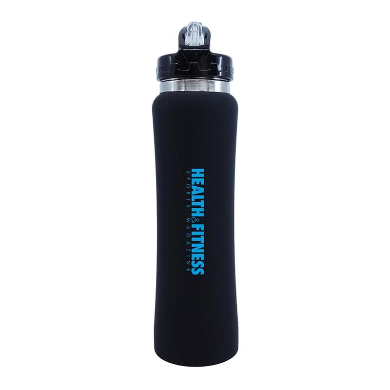 25 Oz. Stainless Steel Water Bottle With Flip Lid