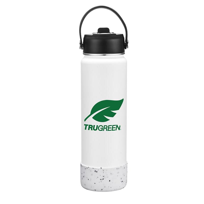 27 oz. Stainless Steel Water Bottle with Silicone Bottom Sleeve