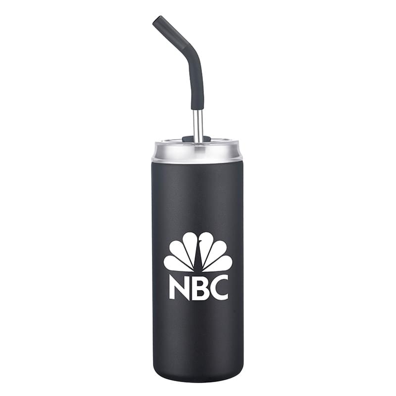 20 oz. Stainless Steel Tumbler with Silicone Straw - BTL634