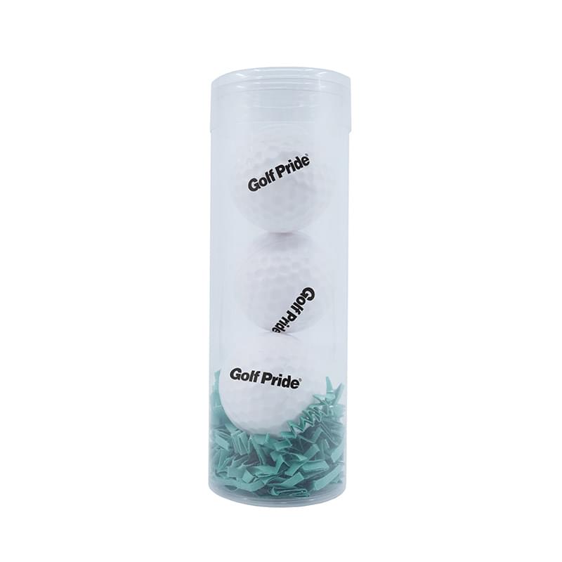 Pvc Tube 3 Pack With Golf Chap Balm