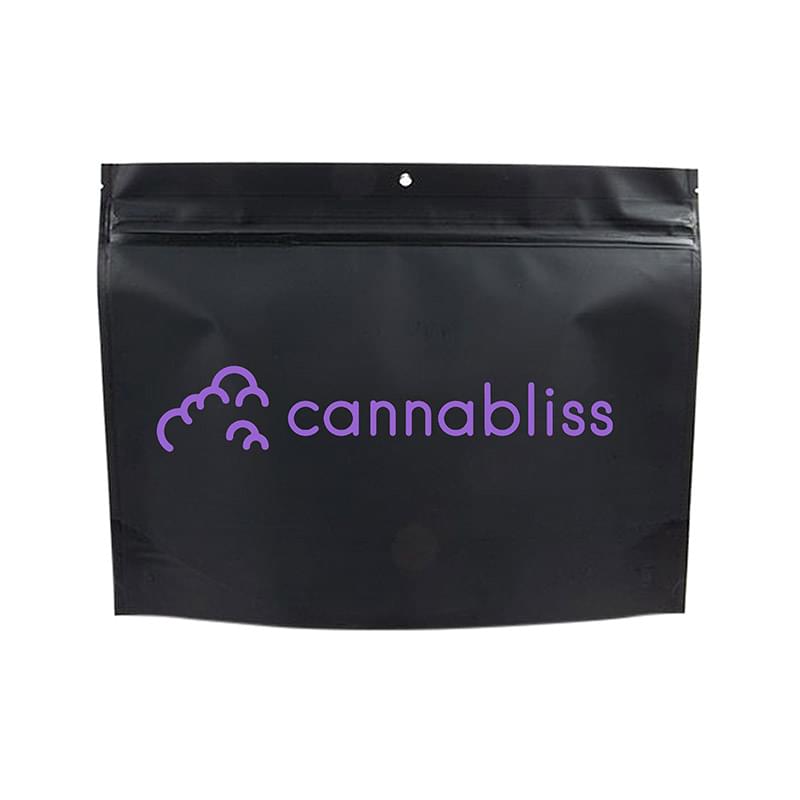 56 Gram Child Resistant Pouch /  Exit Bag 12" X 4" X 9"