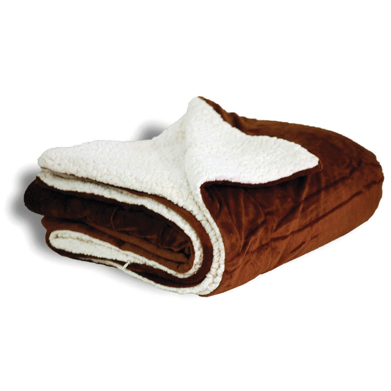 Oversized Mink Sherpa Blanket