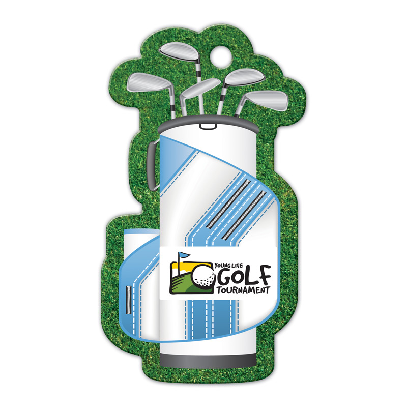 Golf Bag Luggage Tag