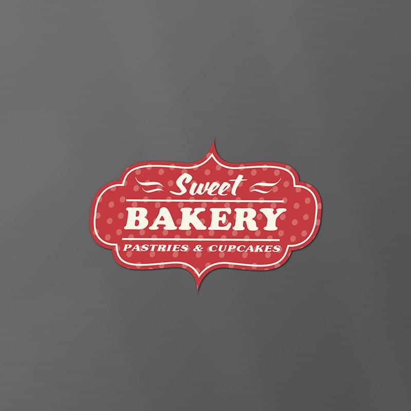 3" x 2" Vinyl Die Cut Sticker 6mil