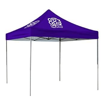 10-ft. Square Event Tent Full-Color Dye Sublimation (2 Location)
