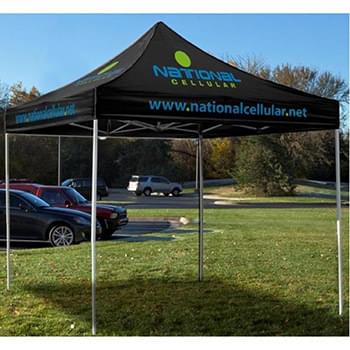 10-ft. Square Event Tent Full-Color Dye Sublimation (7 Locations)
