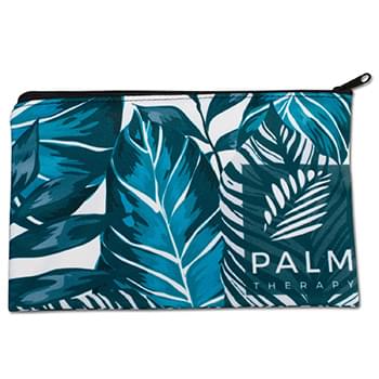 8"w x 5"h Sublimated Zippered Pouch