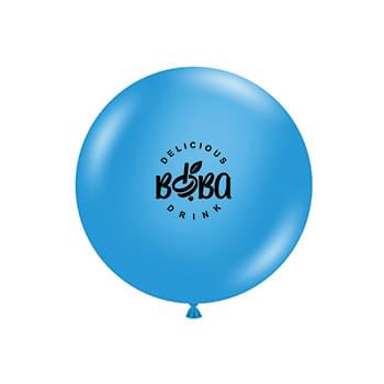 17" Standard Color Round Latex Balloon