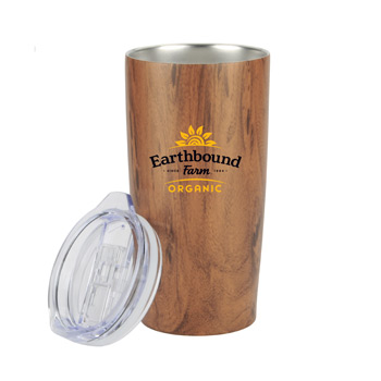 20oz Wood Tone Stainless Steel Tumbler