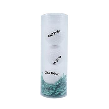 PVC TUBE 3 Pack with Golf Chap Balm