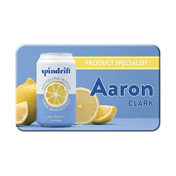 2.5" x 1.5" Rectangle Name Badge