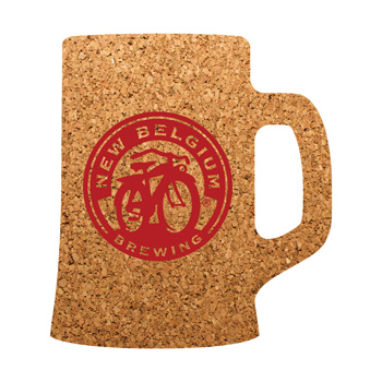 Beer Mug Cork Coaster