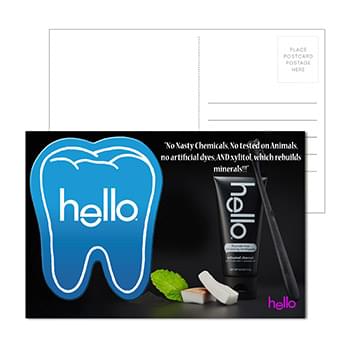 Post Card with Full Color Tooth Coaster