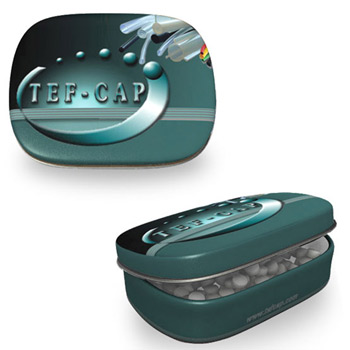 Full Color Hinged Mint Tin