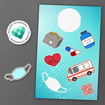 6" x 9" Vinyl Sticker Sheet 6mil