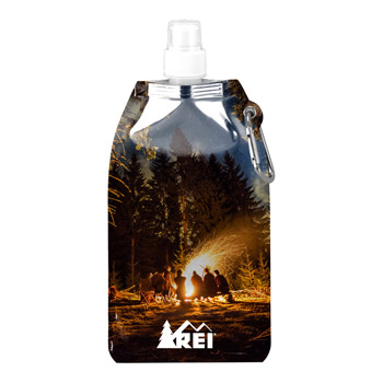 Full-Color Metro Collapsible Water Bottle